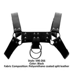 Male Power 590-266 Leather Aries Harness Color Black