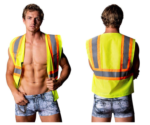 Male Power MPC-010 Working Hard Costume Color Denim