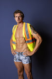 Male Power MPC-010 Working Hard Costume Color Denim