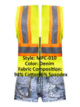 Male Power MPC-010 Working Hard Costume Color Denim