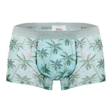 Male Power SMS-011 Sheer Prints Seamless Short Color Flamingo