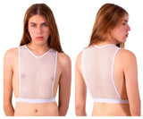 PLURAL PL007 Crop Top Color White