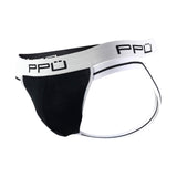 PPU 0965 Jockstrap Color White-Black