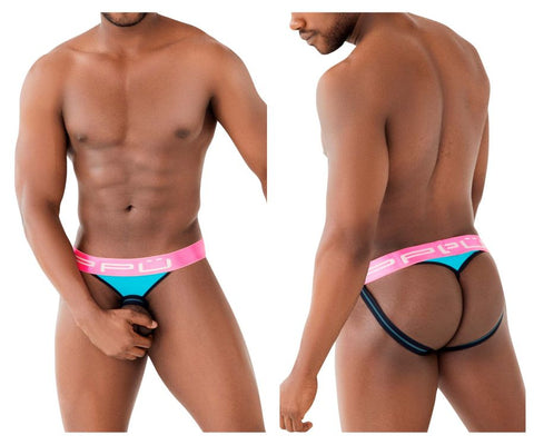 PPU 2310 Ball Lifter and Thong Jockstrap Color Fuchsia