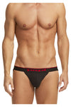 Papi 980911-950 3PK Cotton Stretch Jockstrap Color Red-Gray-Black