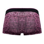 Papi UMPA048 2PK Microflex Brazilian Trunks Color Berry-Texture