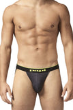 Papi UMPA049 2PK Microflex Jockstrap Color Charcoal-Leopard