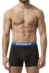 Papi UMPA088 2PK Microflex Brazilian Boxer Briefs Color Turquoise-Black