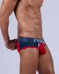 Private Structure BAUT4388 Athlete Mini Briefs Color Red Falcon