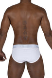 Private Structure EPUT4385 Pride 2PK Mid Waist Mini Briefs Color White-Green