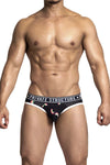 Private Structure EPUX4187 Pride Mini Briefs Color Black Rainbow