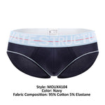 Private Structure MOUX4104 Mo Lite Mid Waist Mini Briefs Color Navy