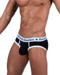 Private Structure SCUS4529 Classic Mid Waist Mini Briefs Color Black