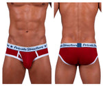 Private Structure SCUS4529 Classic Mid Waist Mini Briefs Color Red