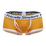 Private Structure SCUS4530 Classic Mid Waist Trunks Color Orange