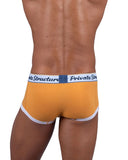 Private Structure SCUS4530 Classic Mid Waist Trunks Color Orange