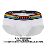 Unico 21050201101 Love Wins Briefs Color 00-White