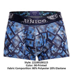 Unico 22100100115 Tartan Trunks Color 90-Printed