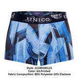 Unico 22100100123 Tintado Trunks Color 63-Printed