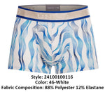 Unico 24100100116 Pomposo Trunks Color 46-White