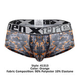 Xtremen 41313 Printed Briefs Color Orange