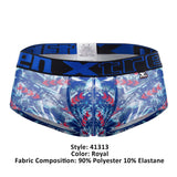 Xtremen 41313 Printed Briefs Color Royal