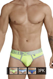 Xtremen 91031-3 3PK Thongs Color Green-White-Blue