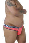 Xtremen 91031X-3 3PK Thongs Color Green-White-Fuchsia