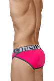 Xtremen 91053-3 3PK Briefs Color Fuchsia-Green-Fuchsia