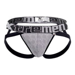 Xtremen 91069 Microfiber Jacquard Jockstrap Color Gray