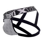 Xtremen 91069 Microfiber Jacquard Jockstrap Color Gray