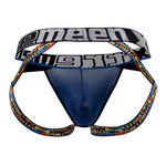 Xtremen 91084 Microfiber Pride Jockstrap Color Blue