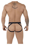 Xtremen 91085 Microfiber Jacquard Jockstrap Color Red