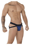 Xtremen 91085 Microfiber Jacquard Jockstrap Color Royal