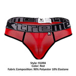 Xtremen 91094 Microfiber Thongs Color Red