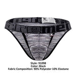 Xtremen 91098 Microfiber Mesh Bikini Color Black