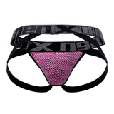 Xtremen 91099 Microfiber Mesh Jockstrap Color Pink