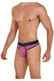 Xtremen 91100 Microfiber Mesh Thongs Color Pink