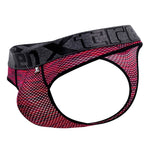 Xtremen 91100 Microfiber Mesh Thongs Color Red