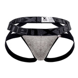 Xtremen 91102 Microfiber Jockstrap Color Jasper Gray