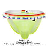 Xtremen 91104 Pride Mesh Bikini Color Neon Green