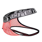 Xtremen 91119 Lace Jockstrap Color Coral