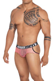 Xtremen 91119 Lace Jockstrap Color Coral