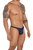 Xtremen 91126 Mesh Thongs Color Dark Blue