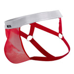 Xtremen 91134 Mesh Jockstrap Color Red