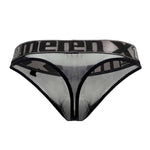 Xtremen 91137 Mesh Thongs Color Black