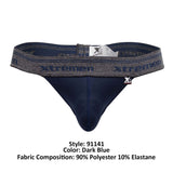 Xtremen 91141 Ultra-soft Thongs Color Dark Blue