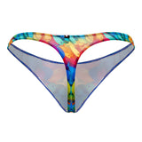 Xtremen 91146 Printed Microfiber Thongs Color Rainbow Fish