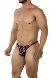 Xtremen 91171 Printed Thongs Color Bows