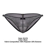 Xtremen 91174 Tulle Mesh Bikini Color Black